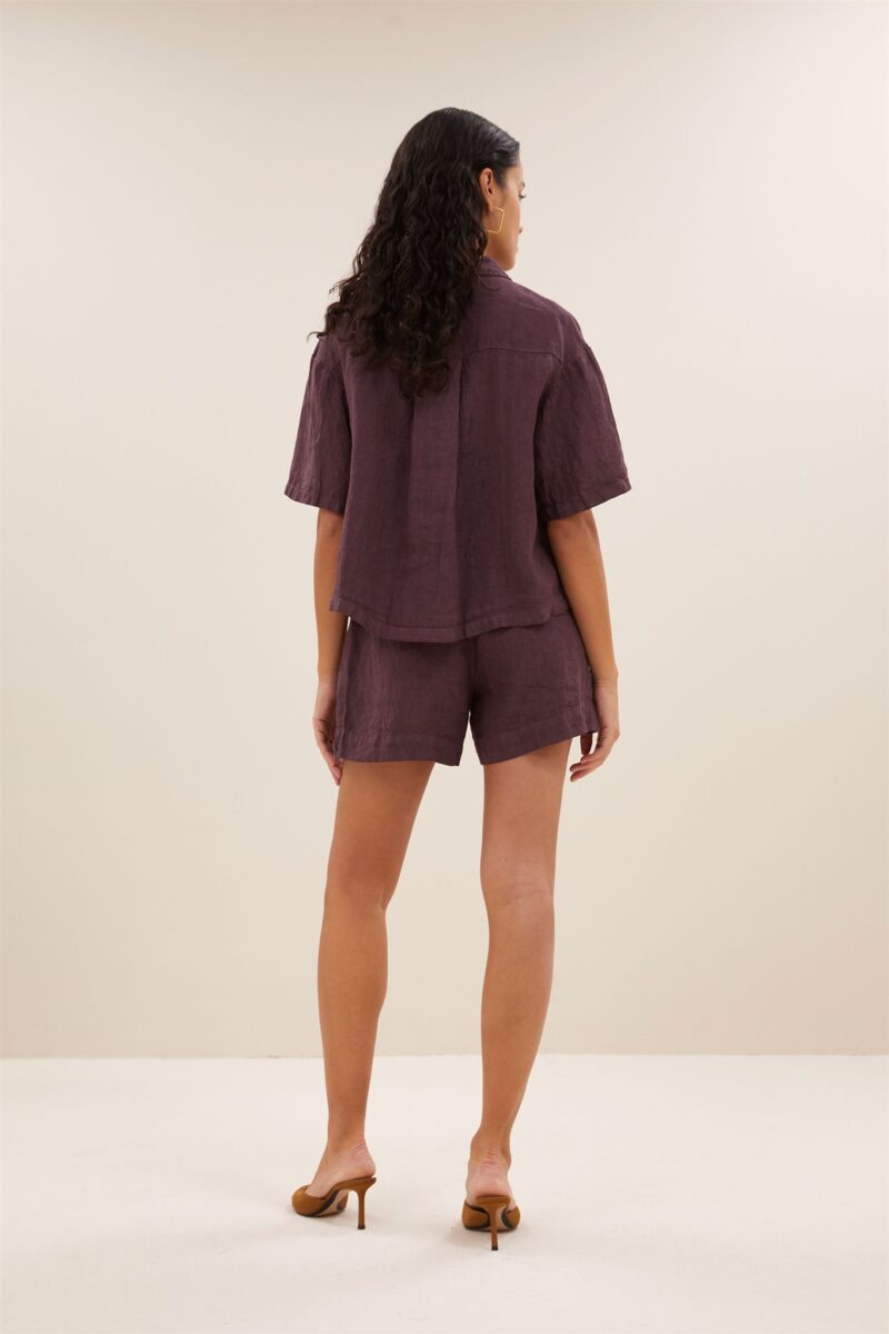 By-Bar Mara linen blouse