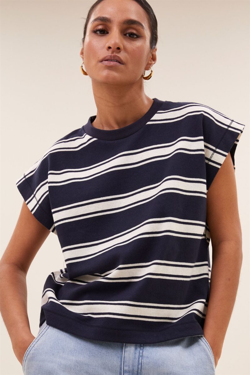 By-Bar Mason stripe top