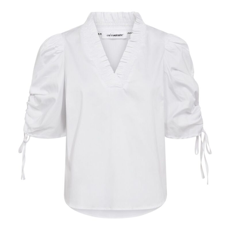 Co Couture Sanna puff blouse