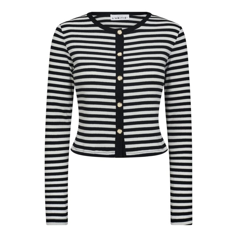 Haute Lamitie Rib striped card