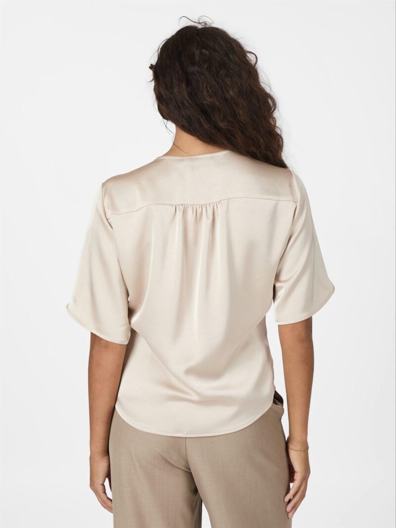 Neo Noir Casadia sateen blouse