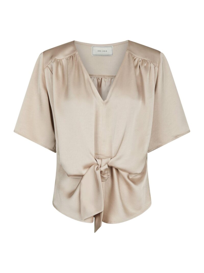 Neo Noir Casadia sateen blouse