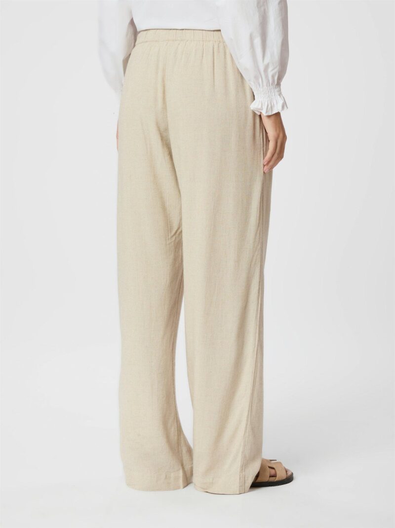 Neo Noir Sonar drap linen pant