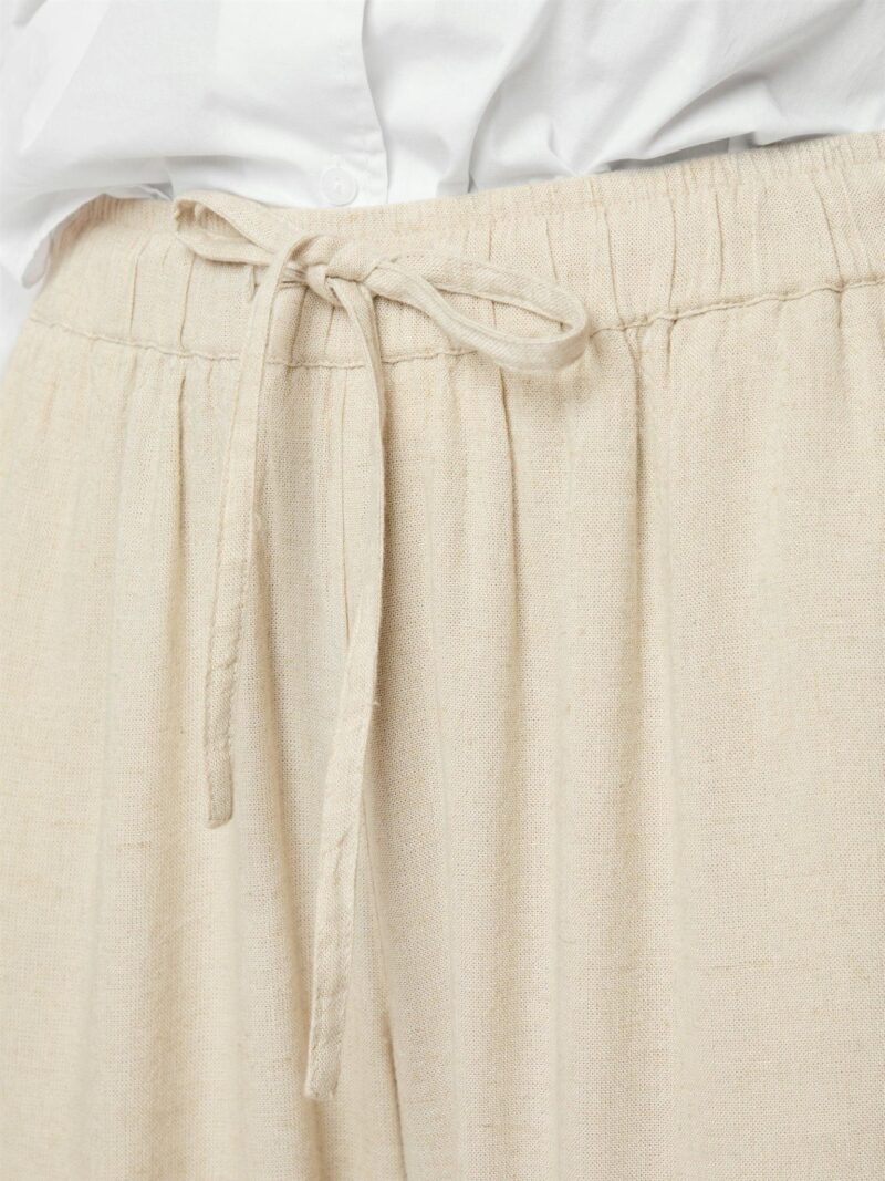 Neo Noir Sonar drap linen pant