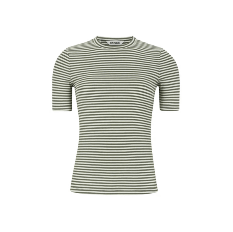 Soft Rebels Fenja stripe ss to