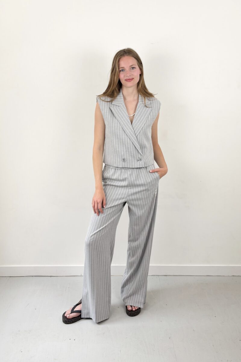 Alix Pinstripe waistcoat