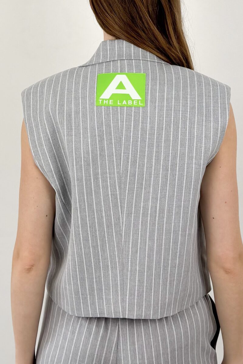 Alix Pinstripe waistcoat