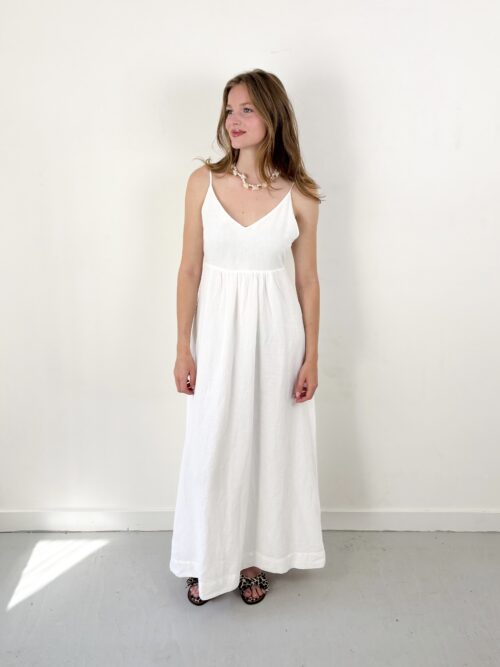 Neo Noir Savani linen dress