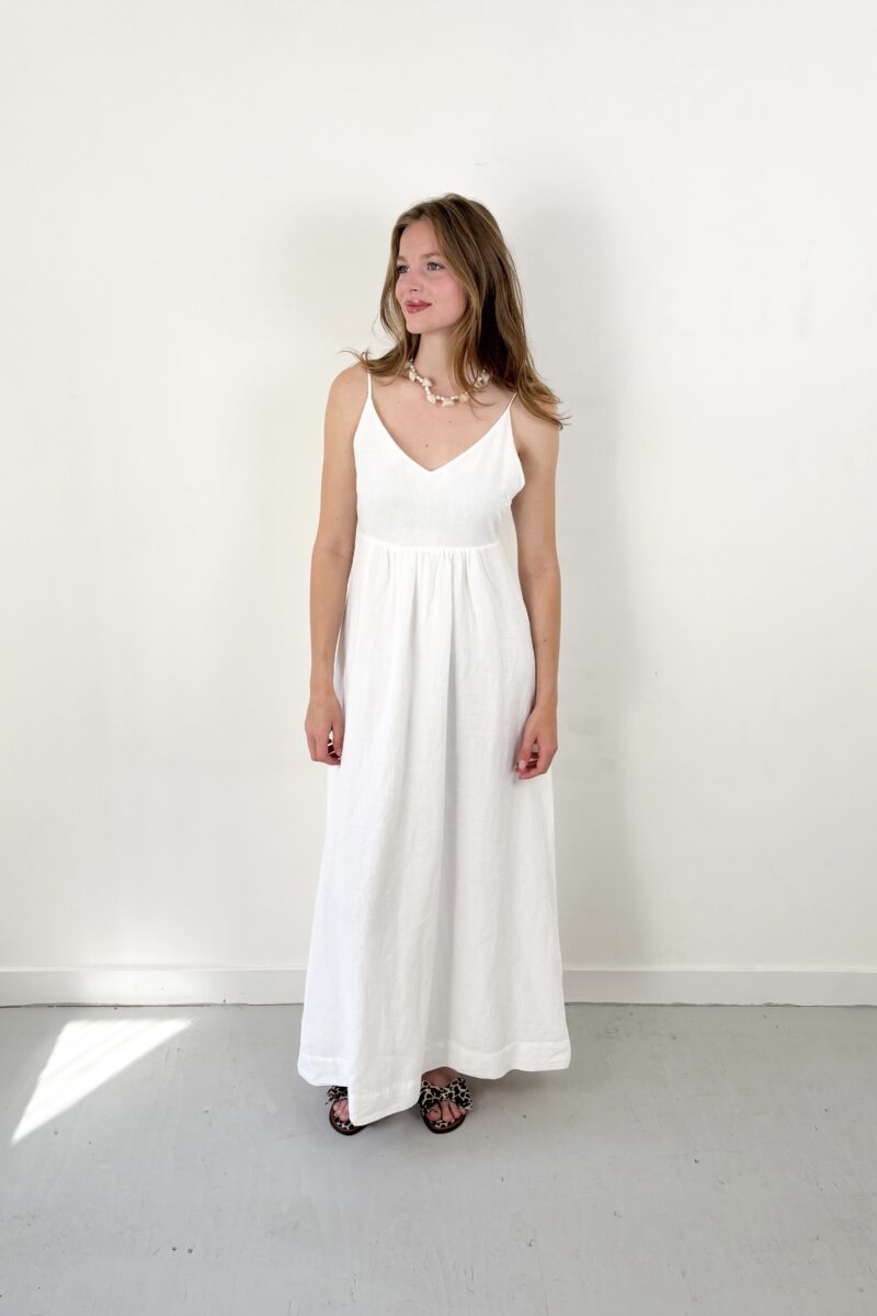 Neo Noir Savani linen dress