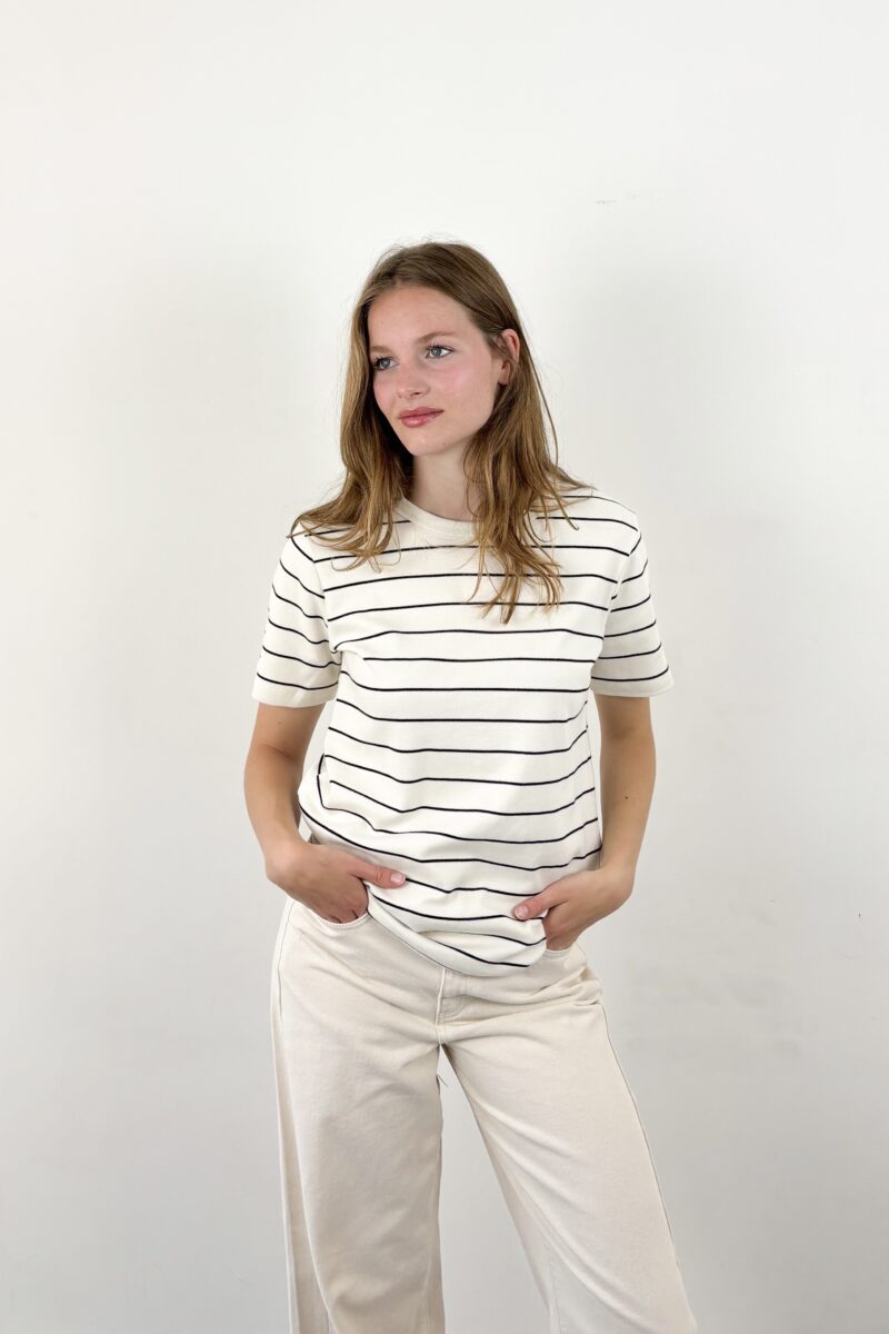 Soft Rebels Hella strp T-shirt