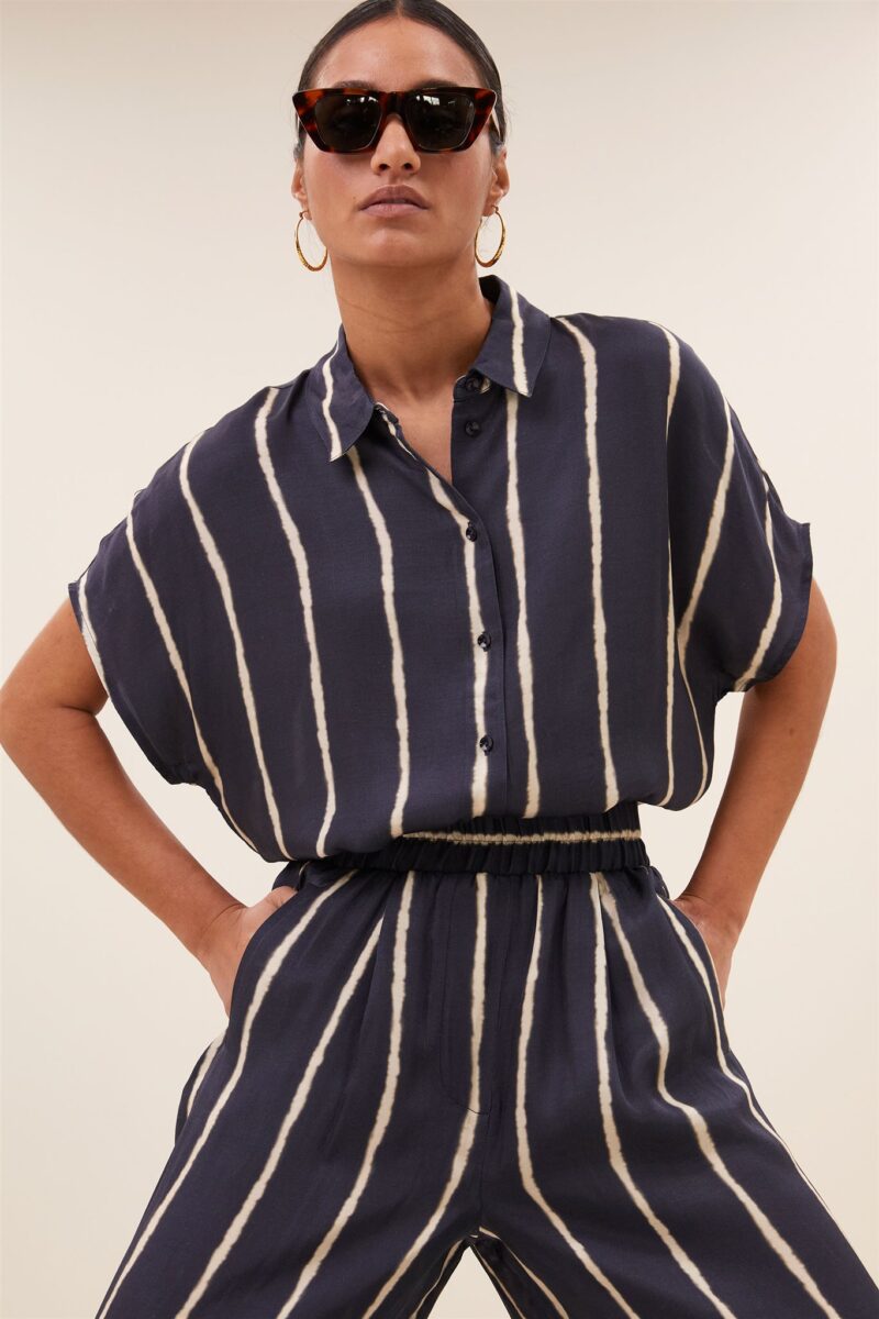 By-Bar Karly tie dye blouse