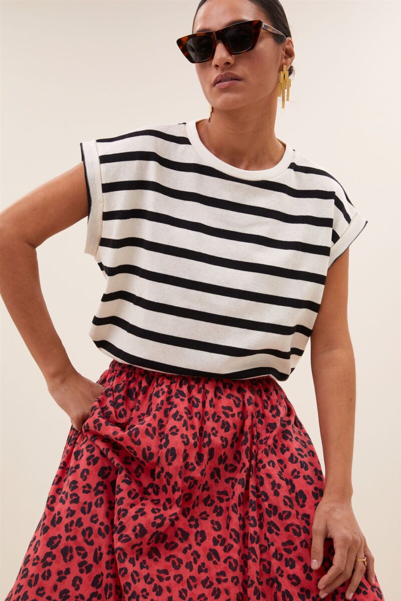 By-Bar Tobi stripe top