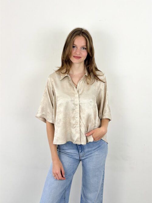 Est'Seven Aliyah blouse shine