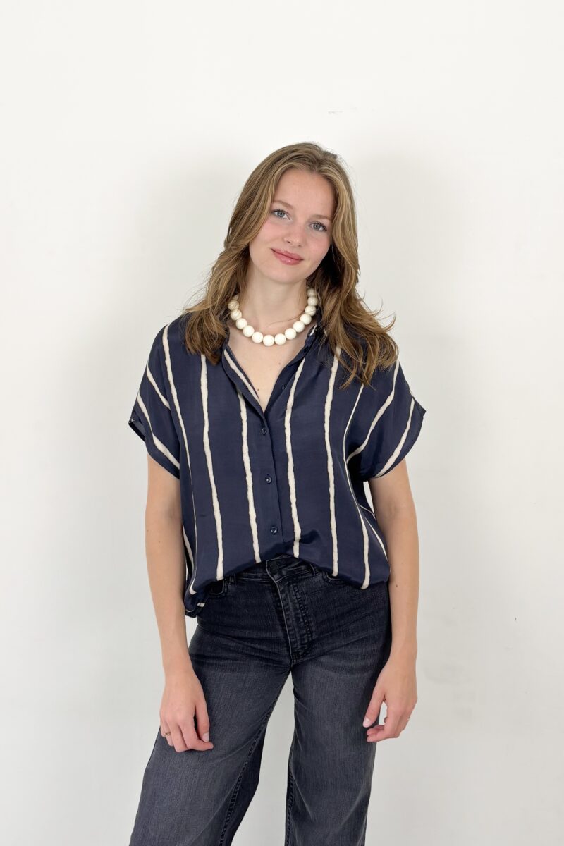 By-Bar Karly tie dye blouse