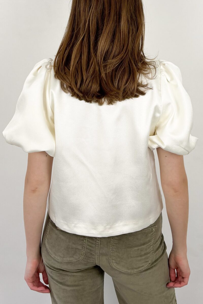 Neo Noir Aisa satin blouse