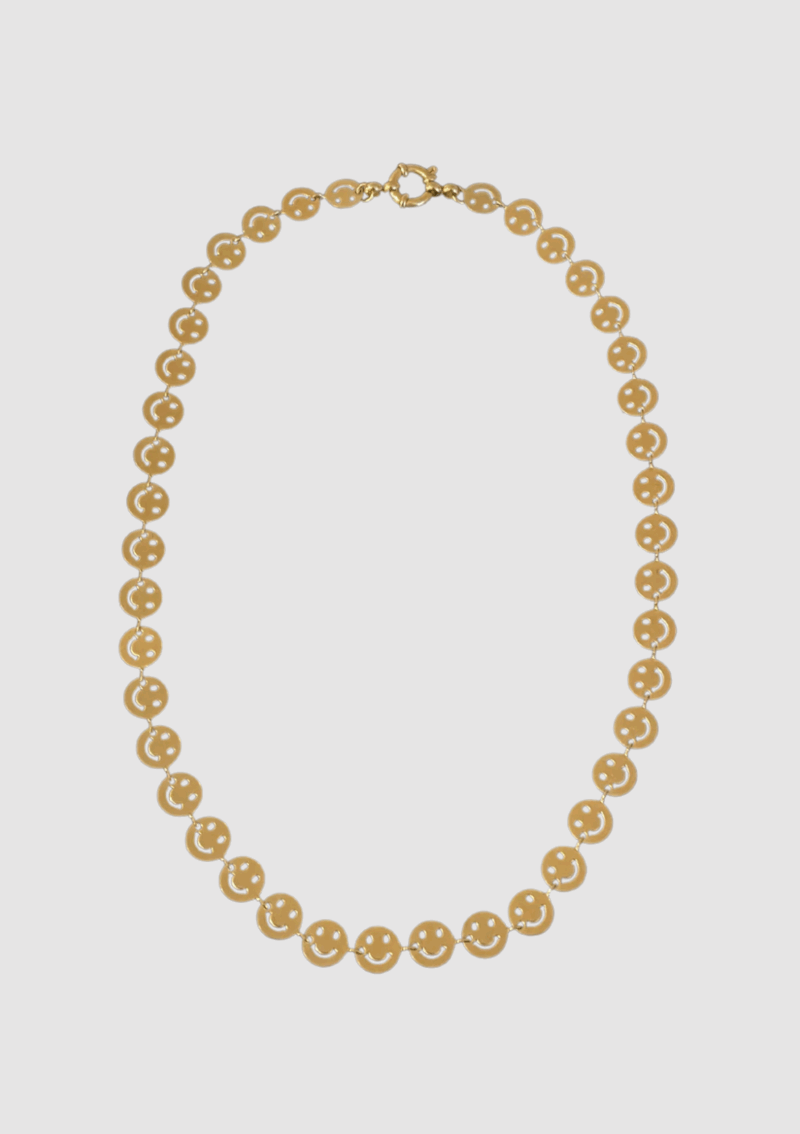 Bonnie Smiley gold necklace