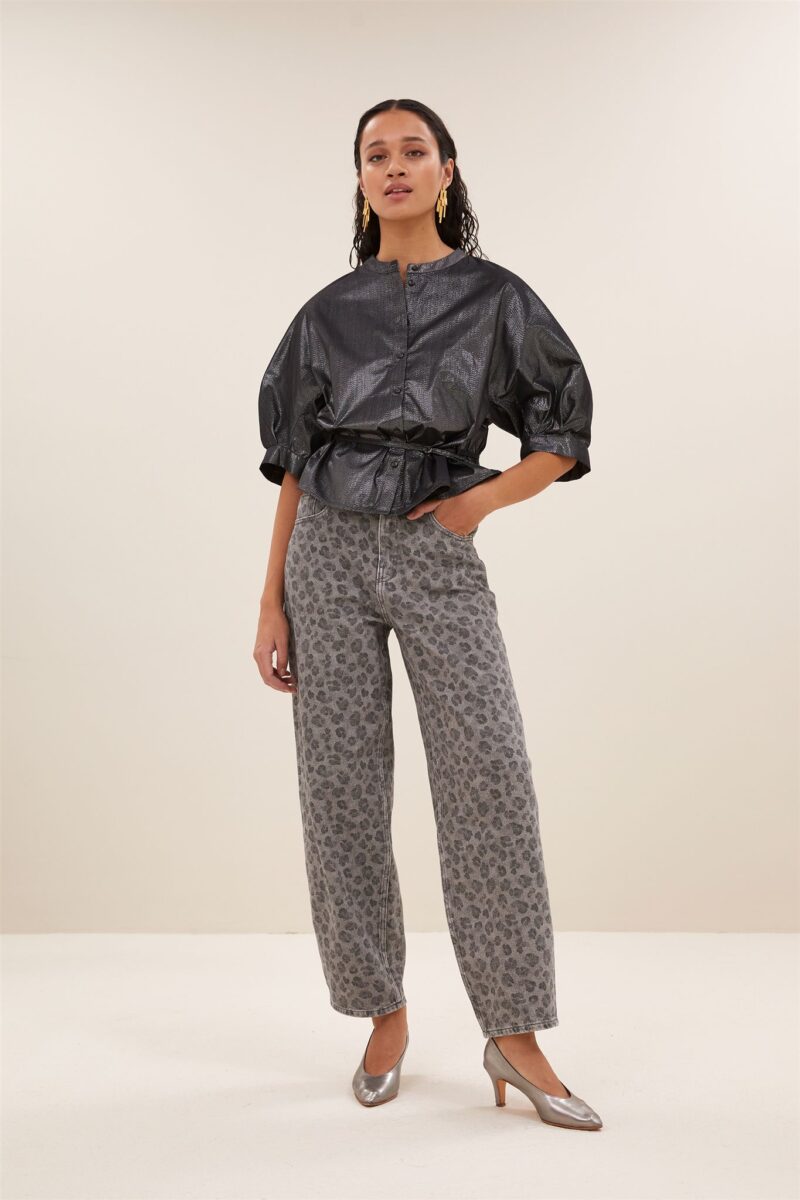 By-Bar Christi silver blouse