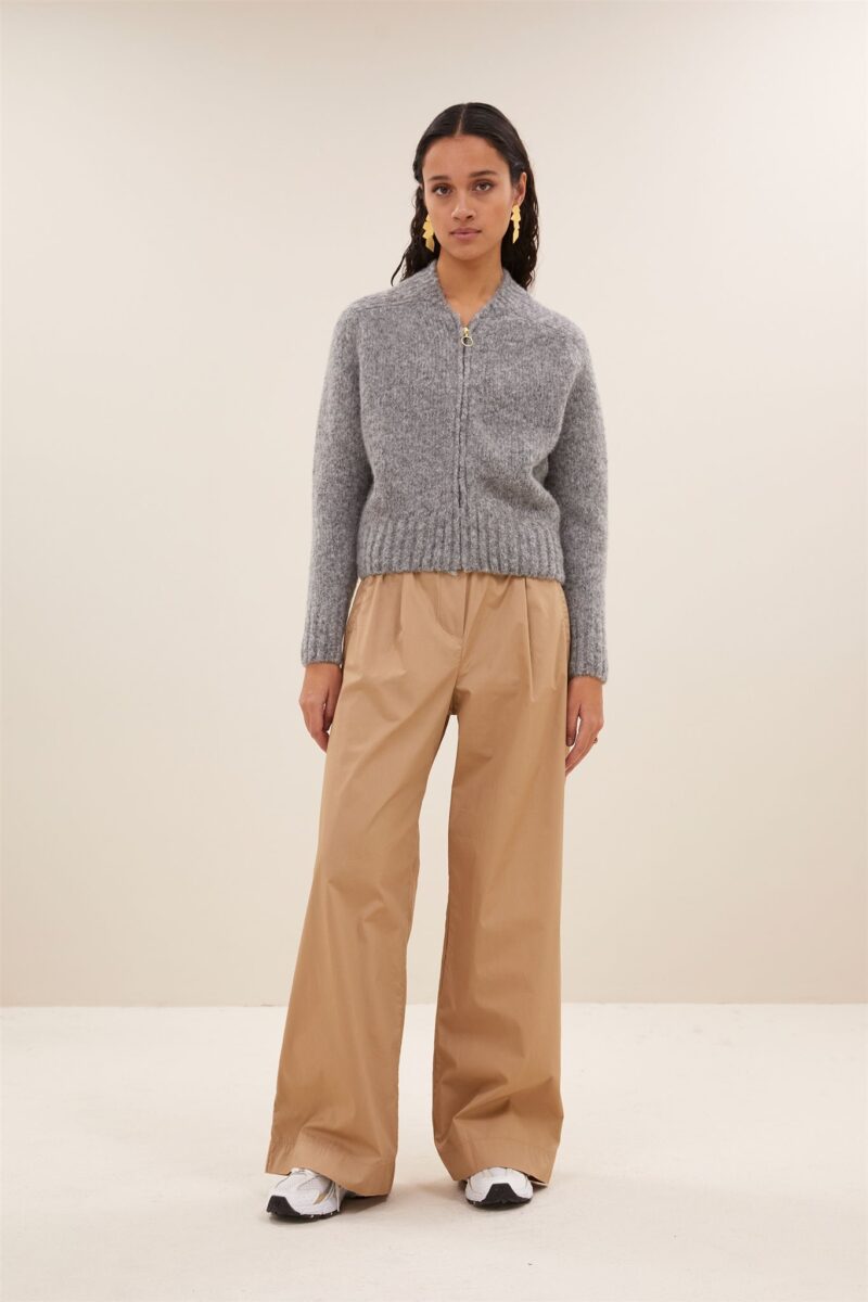 By-Bar Jonas zip cardigan