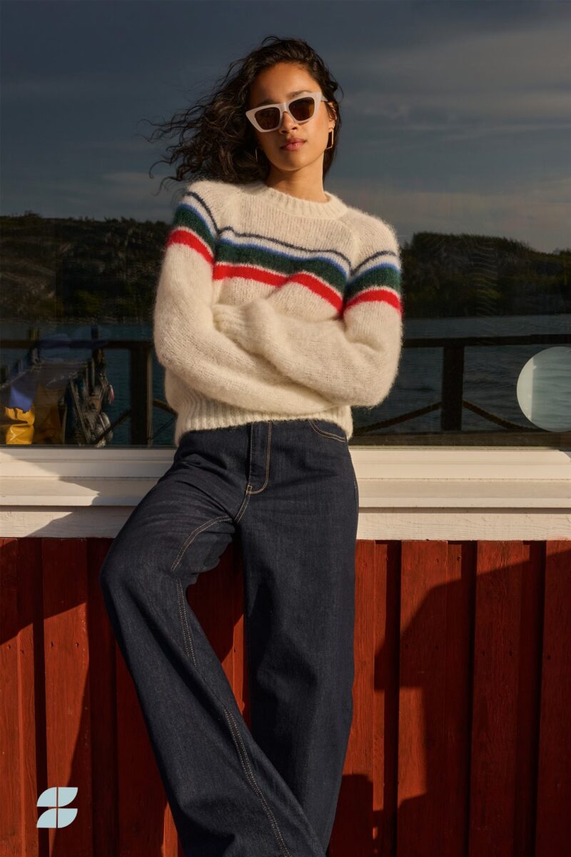 By-Bar Liam stripe pullover