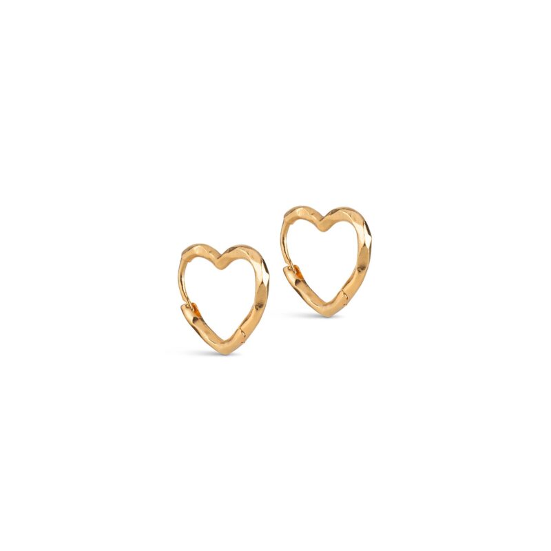Enamel Organic heart small