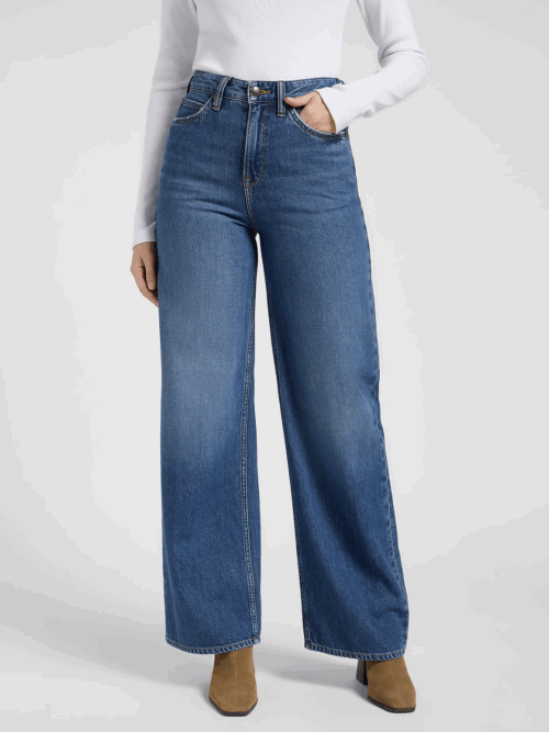 Lee Stella high waist wide leg Lee Stella high waist wide leg