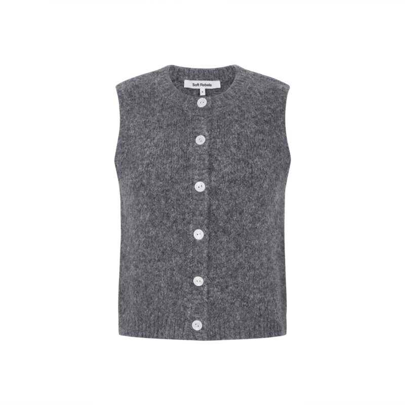 Soft Rebels Camilla vest knit