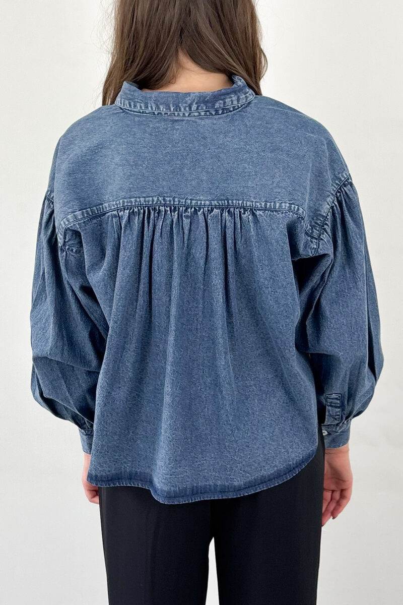 By-Bar Sarah short denim blous