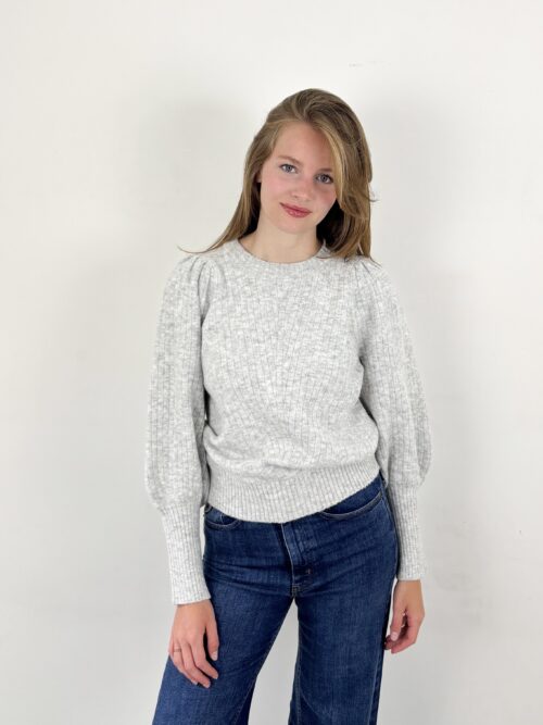 Neo Noir Kelsey knit blouse