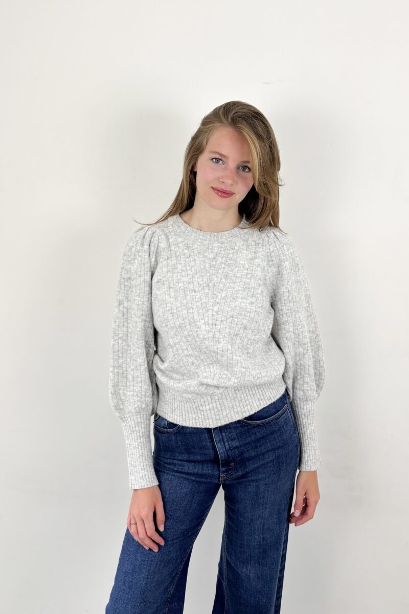 Neo Noir Kelsey knit blouse