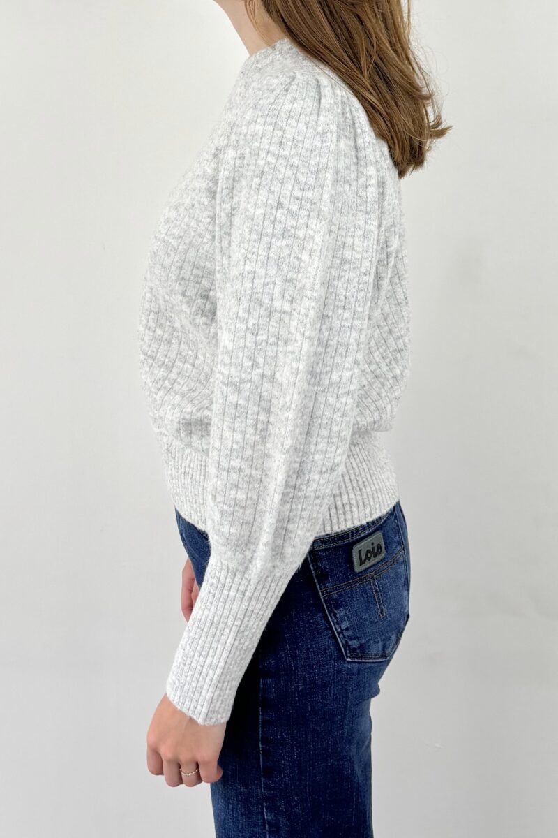 Neo Noir Kelsey knit blouse