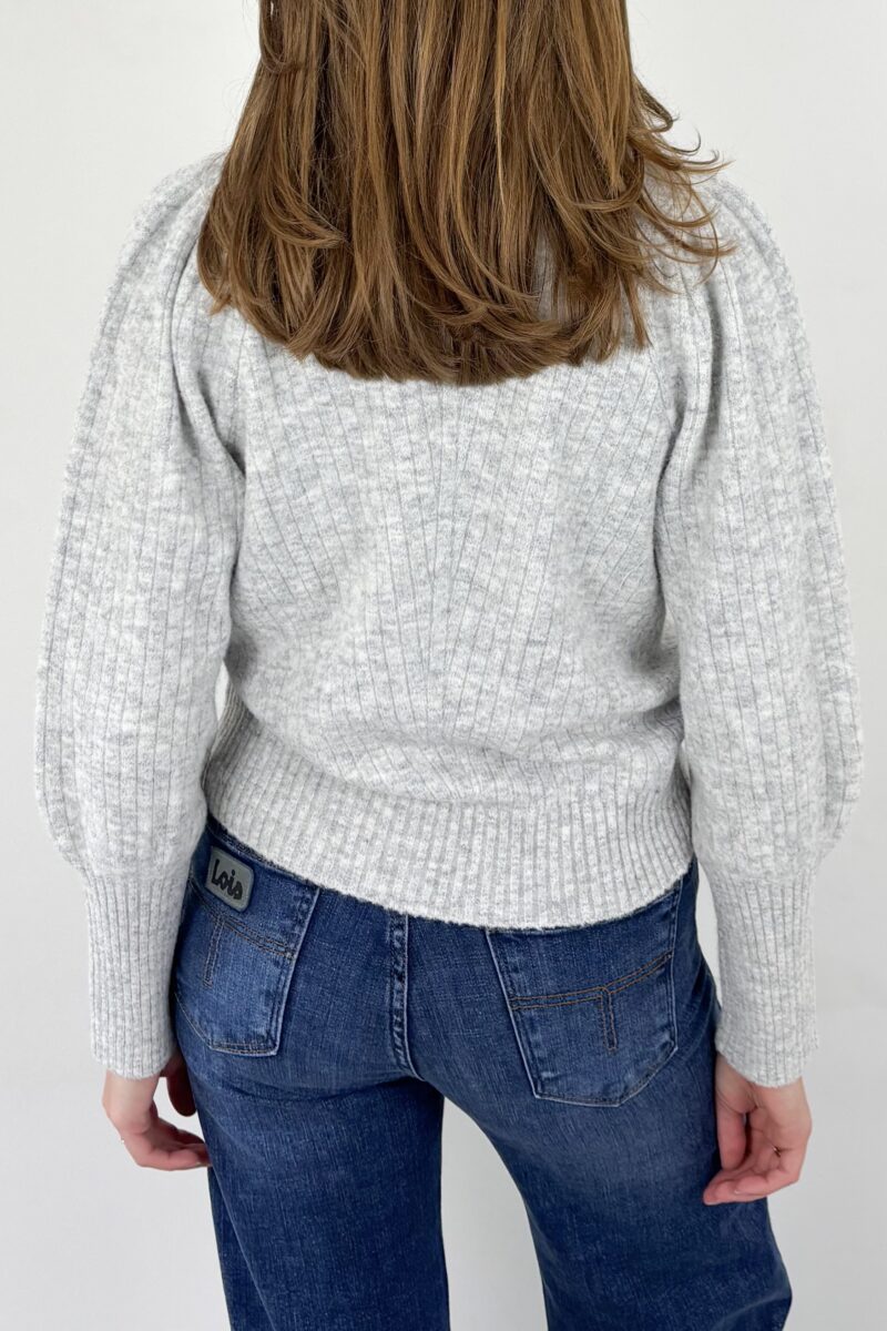 Neo Noir Kelsey knit blouse