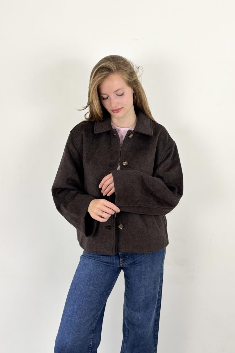 Neo Noir Hamra wool jacket