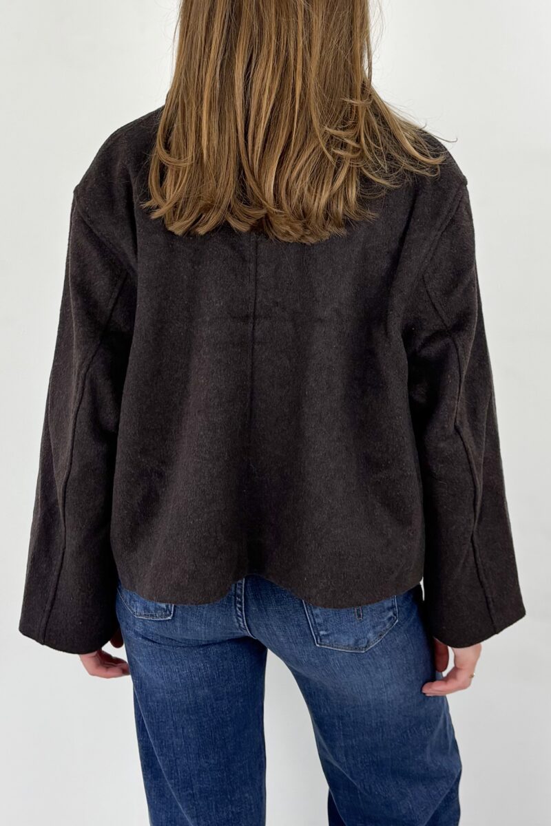 Neo Noir Hamra wool jacket