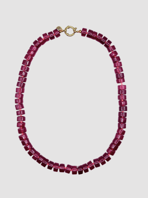 Bonnie Phil burgundy necklace