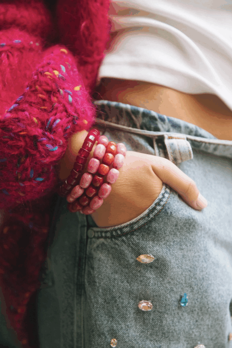 Bonnie William pink bracelet