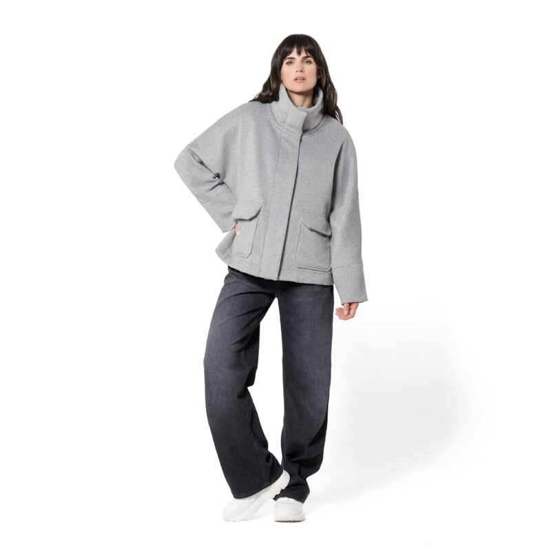 Giacomo short jacket grey