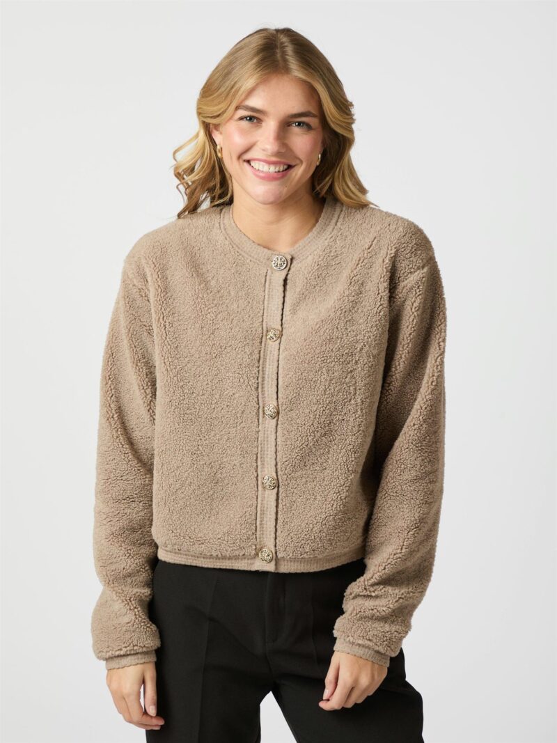 Neo Noir Limo fluffy cardigan