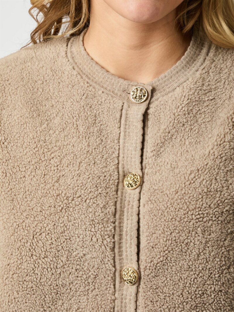 Neo Noir Limo fluffy cardigan