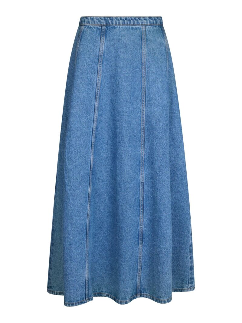 Neo Noir Raya denim skirt