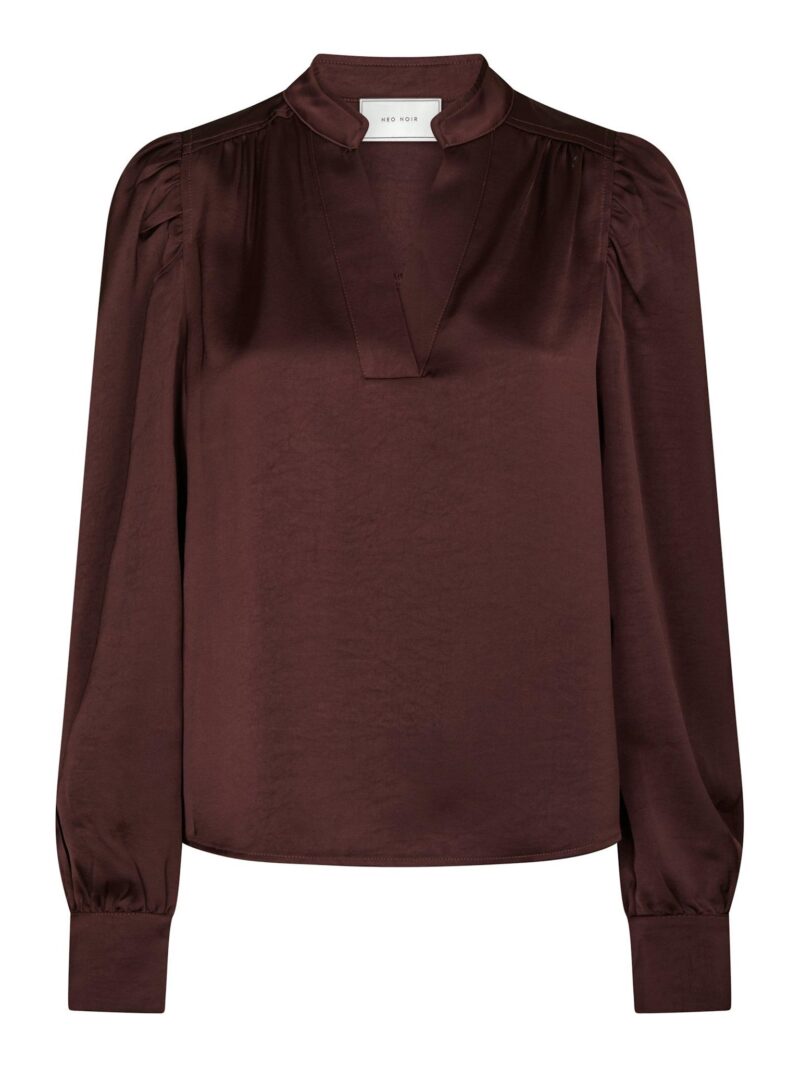 Neo Noir Rosslyn sateen blouse