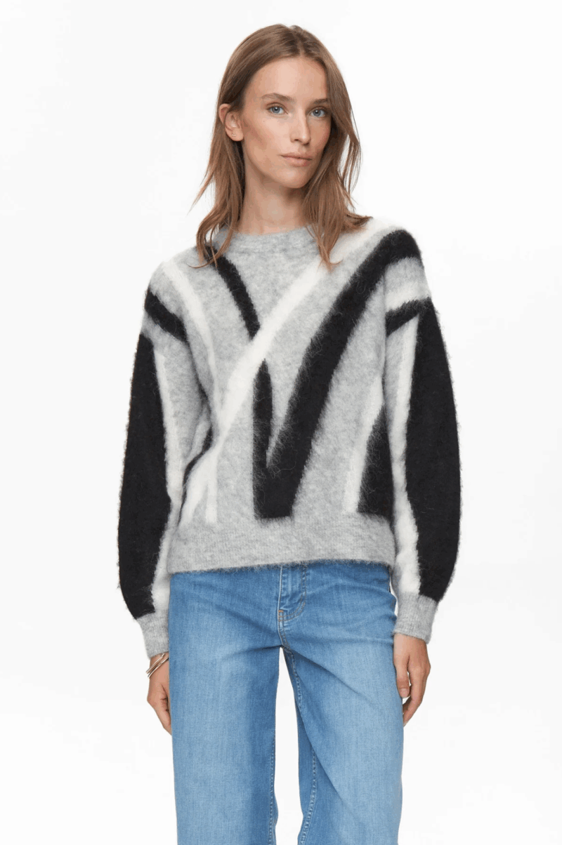 Numph Nusuri brush pattern pul