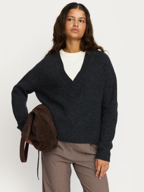 Soft Rebels West V-neck knit