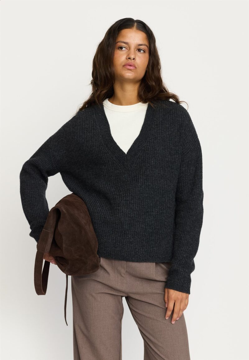 Soft Rebels West V-neck knit