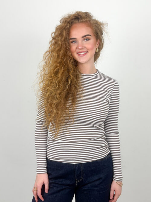Soft Rebels Fenja stripe O top
