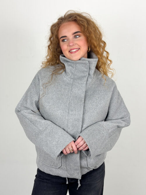 Giacomo short jacket grey