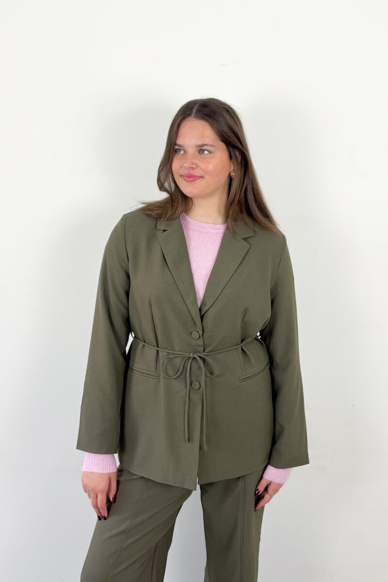Peppercorn Jane belt jacket