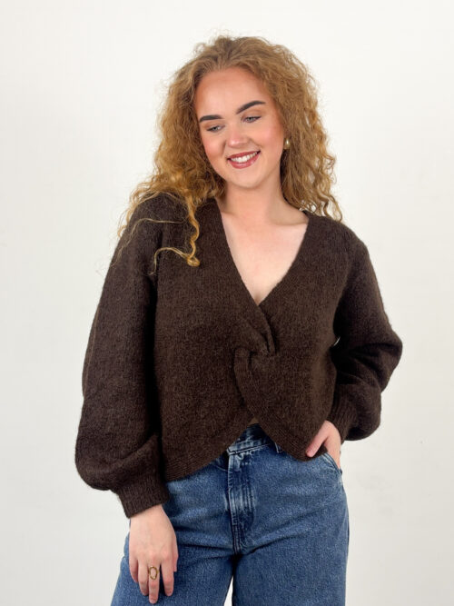 Co Couture Cosy twist knit