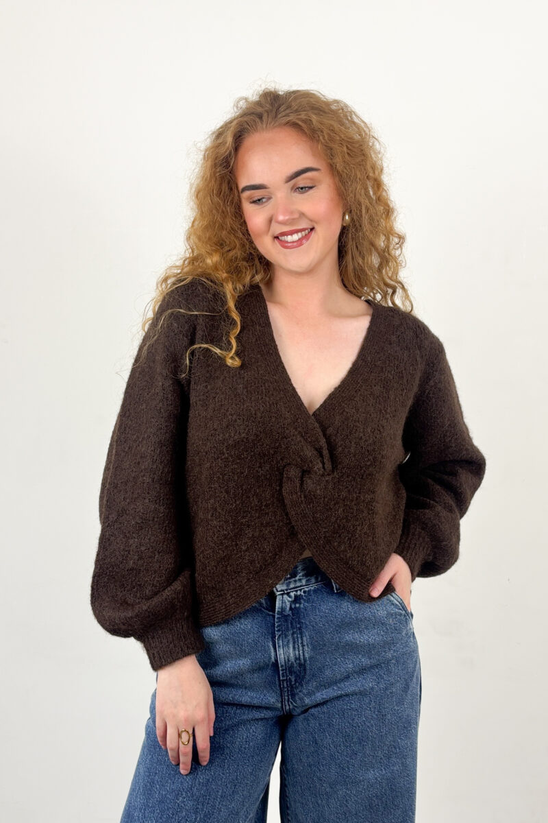 Co Couture Cosy twist knit