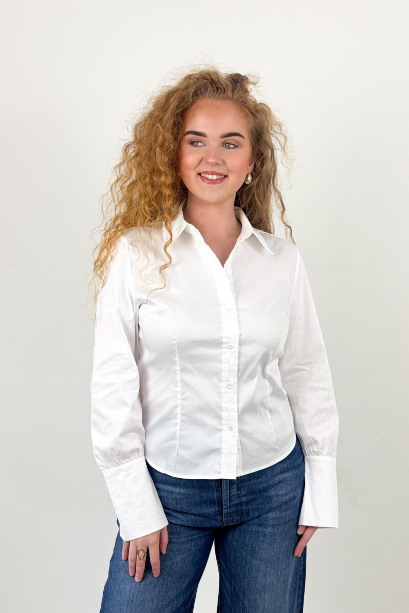 Co Couture Sanna cuff shirt
