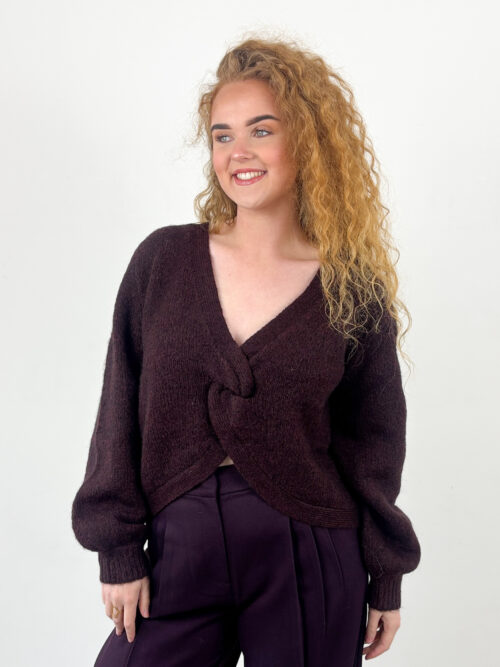 Co Couture Cosy twist knit